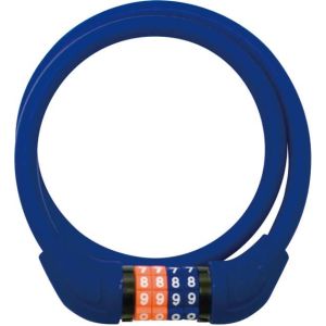 ジェイアンドシー J&C ジェイアンドシー 可変ダイヤルワイヤーロック 60cm ブルー 70204