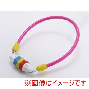 サギサカ SAGISAKA サギサカ キッズダイヤルロック 40cm ピンク 73075