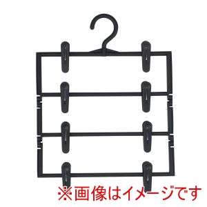 サワフジ SAWAFUJI サワフジ スカート スッキリ 4段 2P ブラック SS-04C-2P