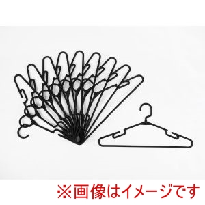 サワフジ SAWAFUJI サワフジ ラウンド ハンガー 10本組 ブラック RD-05-10P