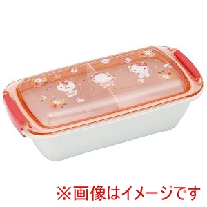 スケーター SKATER スケーター キティ パステル水彩花柄 ふわっとタイト 弁当箱 530ml PTLB6B
