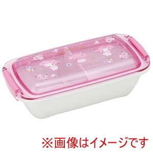 スケーター SKATER スケーター マイメロディ パステル水彩花柄 ふわっとタイト 弁当箱 530ml PTLB6B