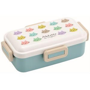 スケーター SKATER スケーター ねこっと カラフル 抗菌 ふわっと弁当箱 530ml PFLB6AG