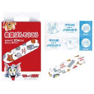 スケーター SKATER スケーター トム ジェリー 救急バンソウコウ QQB1