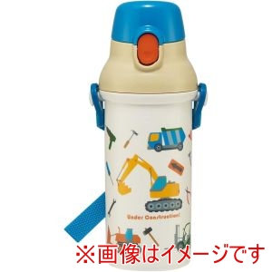 スケーター SKATER スケーター はたらくクルマ 抗菌直飲プラボトル 480ml PSB5SANAG