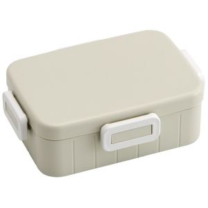 スケーター SKATER スケーター くすみ グレー 抗菌 4点 ロックランチ 弁当箱 650ml YZFL7AG