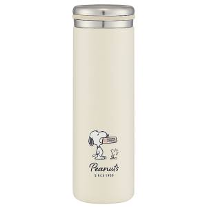 スケーター SKATER スケーター SNOOPY バッジ ステンレス マグ ボトル 水筒 450ml STX5
