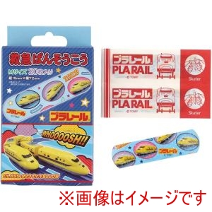 スケーター SKATER スケーター プラレール 救急バンソウコウ M QQB1