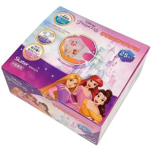 スケーター SKATER スケーター プリンセス 子ども用 不織布 立体 マスク 25枚入 MSKS25