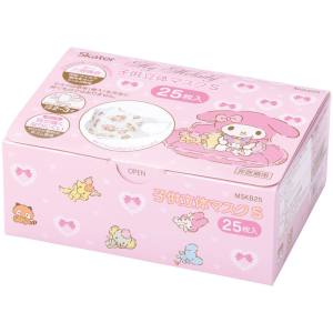 スケーター SKATER スケーター マイメロディ 子ども用 不織布 立体 マスク S 25枚入 MSKB25