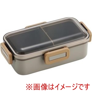 スケーター スケーター PFLB6AG 抗菌ふわっと弁当箱モーブグレー