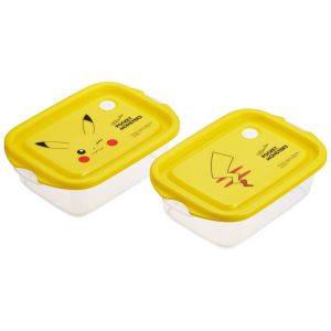 スケーター SKATER スケーター ピカチュウ フェイス 23 抗菌 シール ボックス M 500ml 2P FCN2WAG