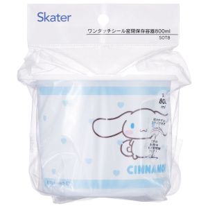 スケーター SKATER スケーター シナモロール お友だち ワンタッチ シール容器 M 800ml SOT8
