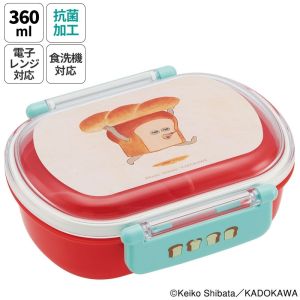 スケーター SKATER スケーター パンどろぼう 抗菌 ふわっとタイト ランチボックス 360ml QAF2BAAG 弁当箱