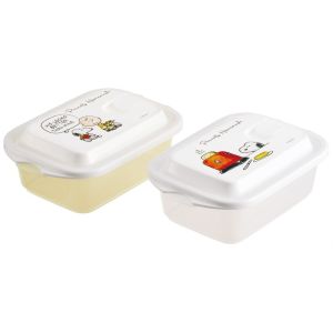 スケーター SKATER スケーター スヌーピー 水彩 エアー弁ふわっと保存容器 L FCNF2W