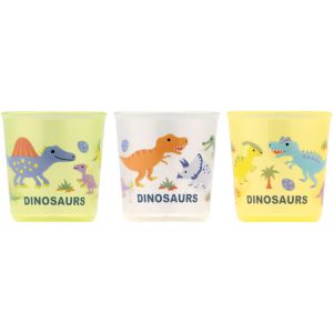 スケーター SKATER スケーター ディノサウルス 抗菌ベビーコップ 3P BCUP1AG