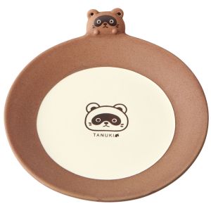 スケーター SKATER スケーター たぬき TANUKI ダイカット中皿 18cm CHPL18D