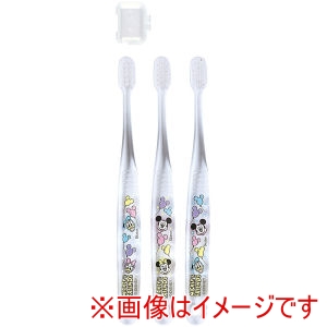 スケーター SKATER スケーター ミッキーフレンズ クリア 歯ブラシ 3本セット 14.5cm TBCR5T