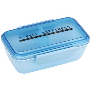 スケーター SKATER スケーター シースルー 抗菌スタイリッシュ弁当箱 530ml ベビーブルー PFTY5AG