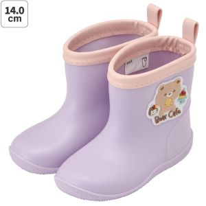 スケーター SKATER スケーター Bear Cafe ワッペン付レインブーツ 14cm RIBTW14