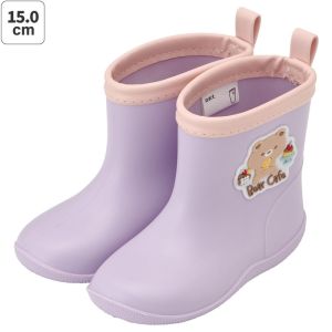 スケーター SKATER スケーター Bear Cafe ワッペン付レインブーツ 15cm RIBTW15