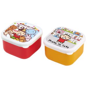 スケーター SKATER スケーター みんなのたあ坊 抗菌ミニシールボックス 2P MO2WAG