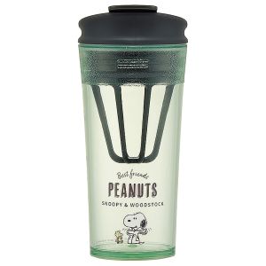 スケーター SKATER スケーター スヌーピー バッジ シェイカー付タンブラー PTBFS4