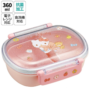 スケーター SKATER スケーター ハローキティ ビックリボン 抗菌 ふわっとタイト ランチボックス 360ml QAF2BAAG 弁当箱