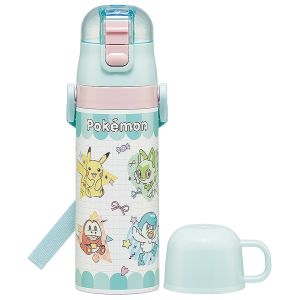 スケーター SKATER スケーター ポケモン ポッピング 超軽量 2WAY ステンレス ボトル SKDC4