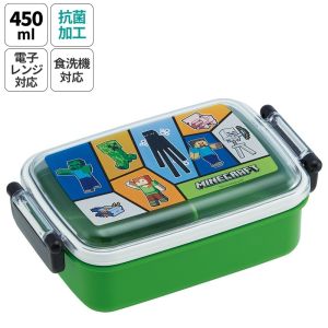 スケーター SKATER スケーター マインクラフト25 抗菌 食洗機対応 ふわっと タイト 弁当箱450ml RBF3ANAG SKATER