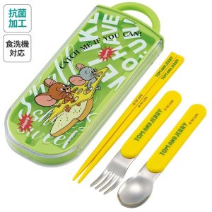 スケーター SKATER スケーター トム＆ジェリ EAT 抗菌 食洗機対応 スライド式 トリオセット TACC2AG