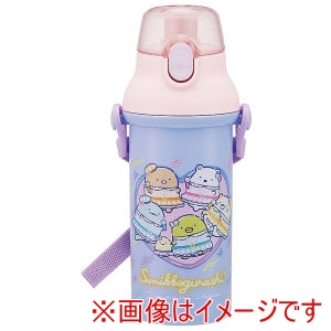 スケーター SKATER スケーター すみっコぐらし 夢みるしっぽず 直飲 プラ ワンタッチボトル 480ml PSB5SAN