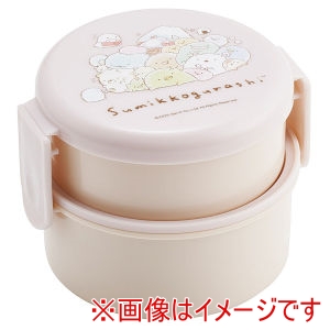 スケーター SKATER スケーター すみっコぐらし ドローイング 丸型 弁当箱 2段 500ml ONWR1
