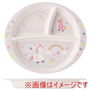 スケーター SKATER スケーター リトルユニコーン バンブー メラミン ランチ プレート 430ml M37B