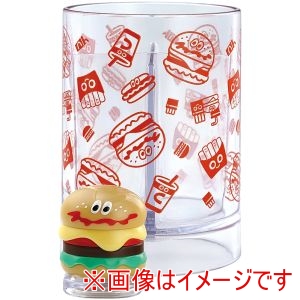 スケーター SKATER スケーター バーガーコンクス マスコット付き 歯ブラシ スタンド BSTS1