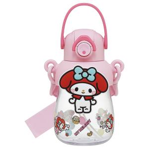 スケーター SKATER スケーター マイメロ 大好きな日々 ラバーマスコット付き ストロー ボトル 650ml PRMC7ST
