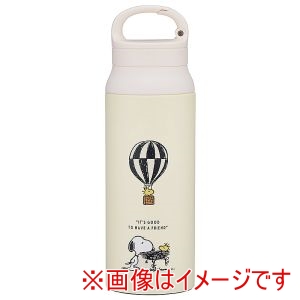 スケーター SKATER スケーター スヌーピー バッジ カラビナハンドル ステンレス ボトル 600ml STBC6