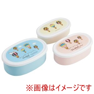 スケーター SKATER スケーター スヌーピー ウッドストック 抗菌 シール容器 3P セット SRS3SAG