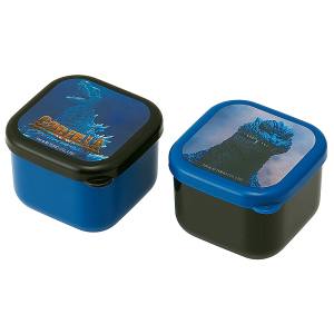 スケーター SKATER スケーター ゴジラ2004 抗菌 ミニ シールボックス 2P MO1WAG