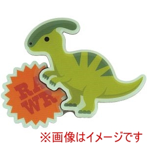 スケーター SKATER スケーター ディノ パラサウロロフス ダイカット 木製 マグネット ZMGDW1