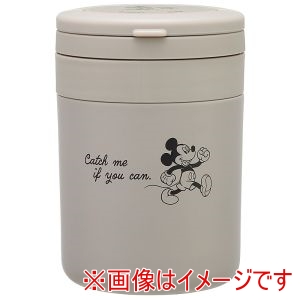 スケーター SKATER スケーター ミッキー シンプルロゴ 折りたたみハンドル付き デリカポット 300ml LJFO3