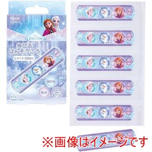 スケーター SKATER スケーター アナと雪の女王 伸びる ばんそうこう Lサイズ 20枚入 QQBG3