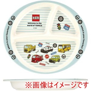 スケーター SKATER スケーター トミカ バンブー メラミン ランチ プレート 430ml M37B