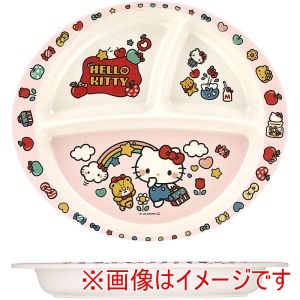 スケーター SKATER スケーター キティ 大好きな日々 バンブー メラミン ランチ プレート 430ml M37B