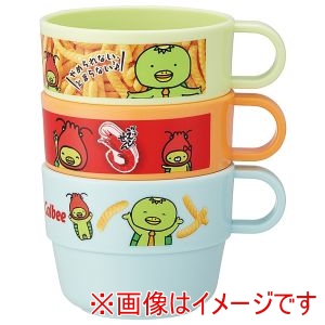 スケーター SKATER スケーター かっぱえびせん スタッキング コップ 220ml 3P KS31
