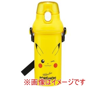 スケーター SKATER スケーター ピカチュウ フェイス25 直飲 プラ ワンタッチ ボトル 480ml PSB5SAN