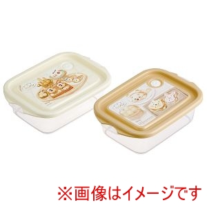 スケーター SKATER スケーター Nuiパン シールボックス M 2P 500ml FCN2W
