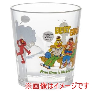 スケーター SKATER スケーター エルモ クッキーモンスター アクリル コップ 280ml KSA4J