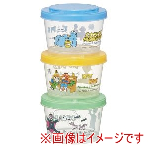 スケーター SKATER スケーター セサミ POP 薄肉 保存容器 3Pセット 240ml SIJ3