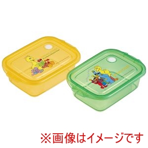 スケーター SKATER スケーター セサミ POP シールボックス M 2P 500ml FCN2W